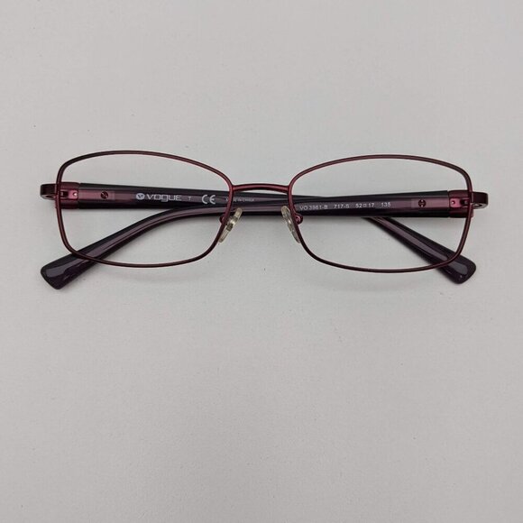 🕶️Vogue VO3961-B 717-S Eyeglasses 52/17 135 /YHI348🕶️ - Picture 1 of 6